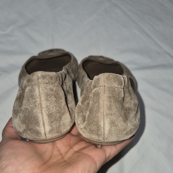 Tory Burch Taupe Suede Flats - Picture 5 of 10